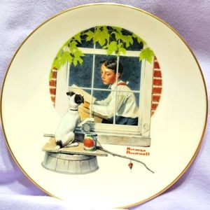 Norman Rockwell Collector Plate